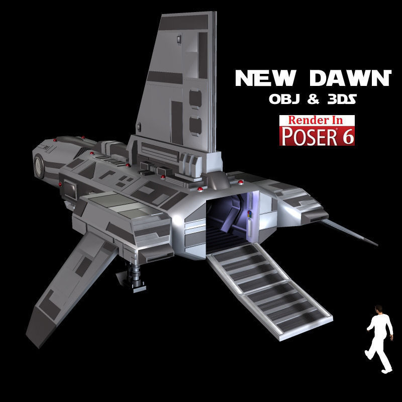 New Dawn- 3D model_5
