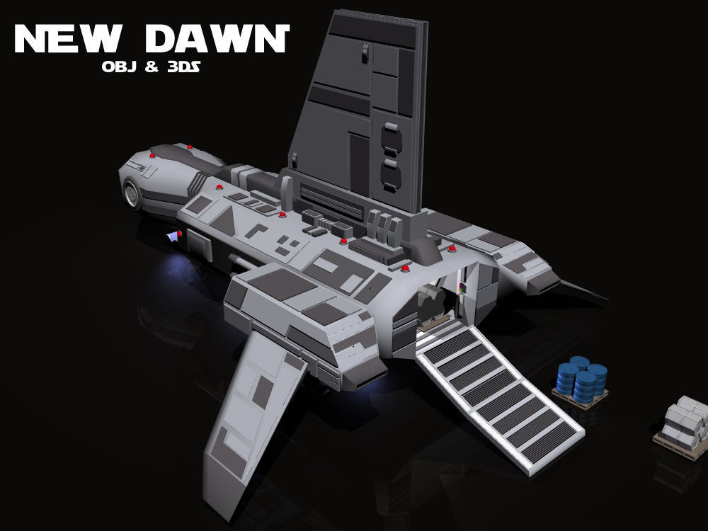 New Dawn- 3D model_2