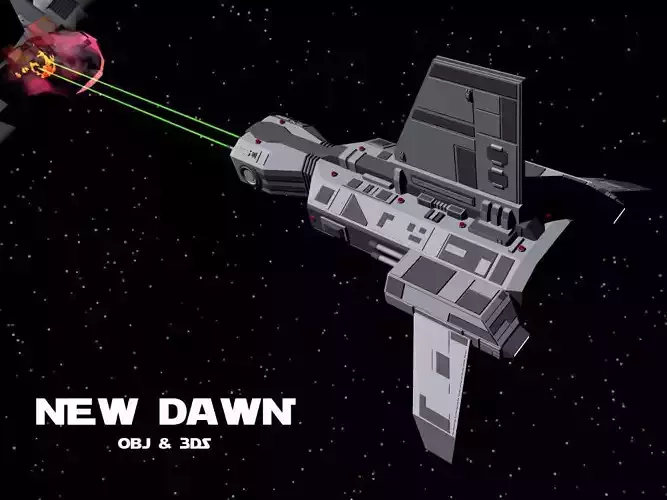 New Dawn- 3D model New Dawn- 3D model