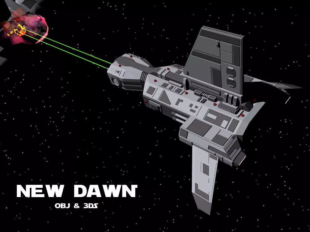 New Dawn- 3D model_0