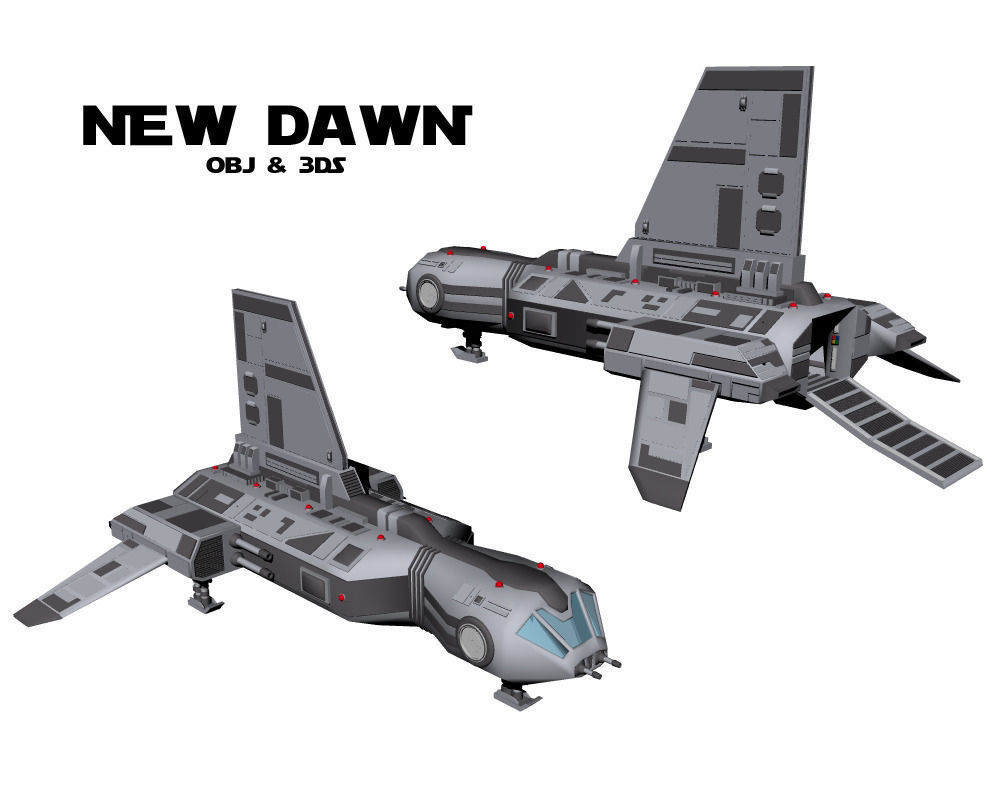 New Dawn- 3D model_7