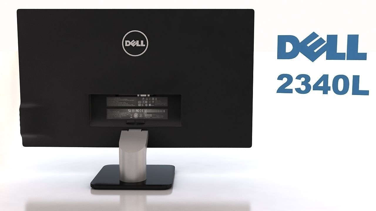 Dell 2340L 3D model_5