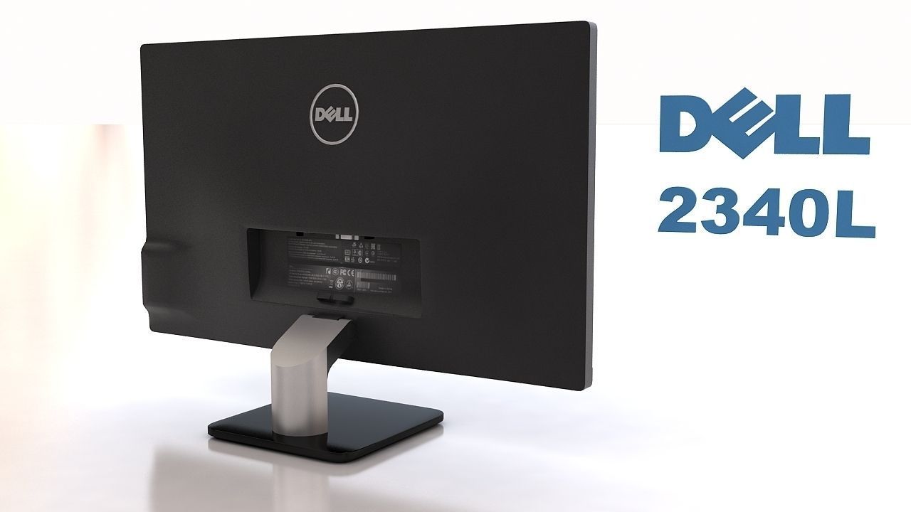 Dell 2340L 3D model_3