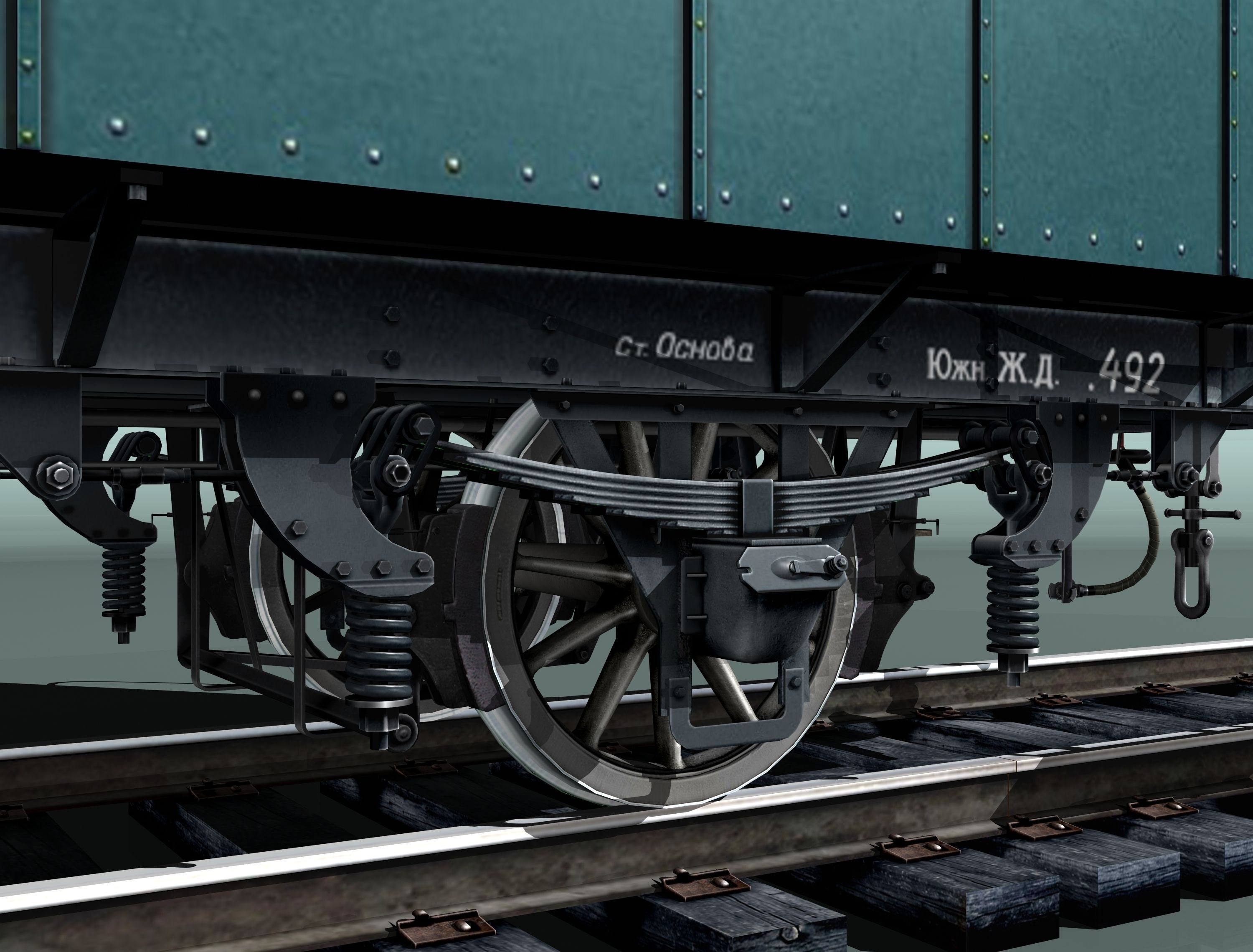 2-axle passenger car 3D model_6