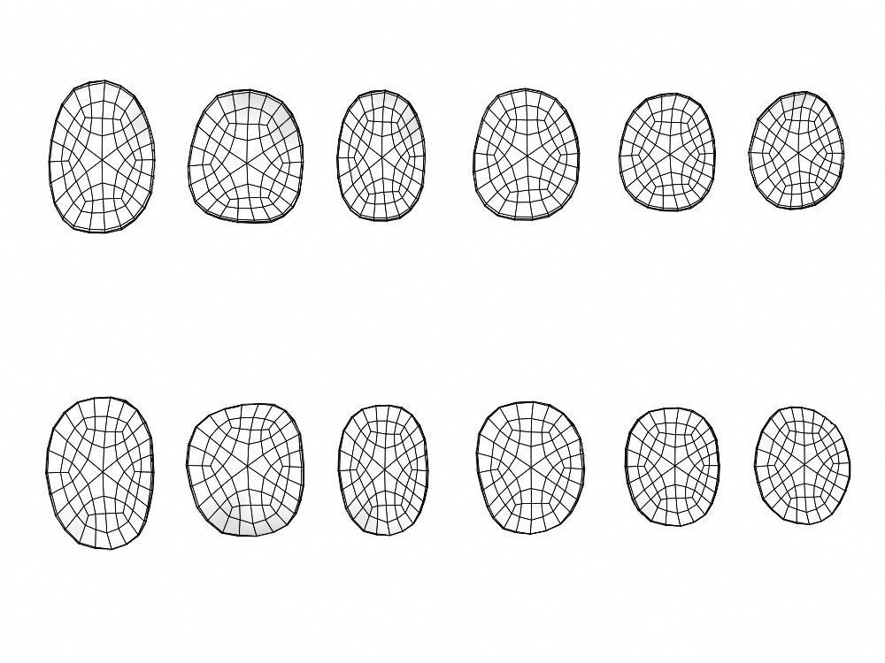 Big Bowl Of Potato Chips 3D model_8