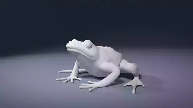 Rana Temporaria Frog for 3D printing 3D print model