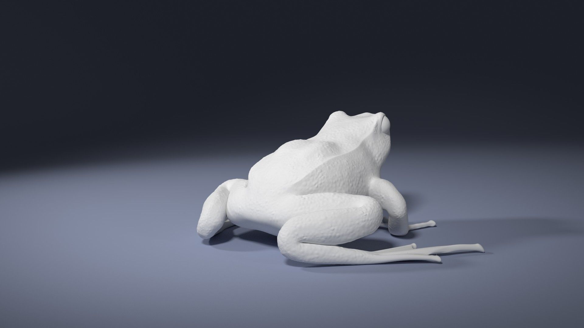 Rana Temporaria Frog for 3D printing 3D print model_1