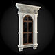 Window ornate 3D model_1
