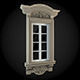 Window ornate 3D model_1