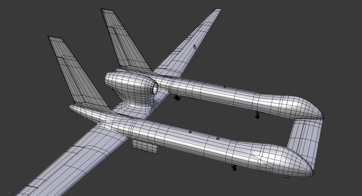  Divine eagle drone 3D model_16