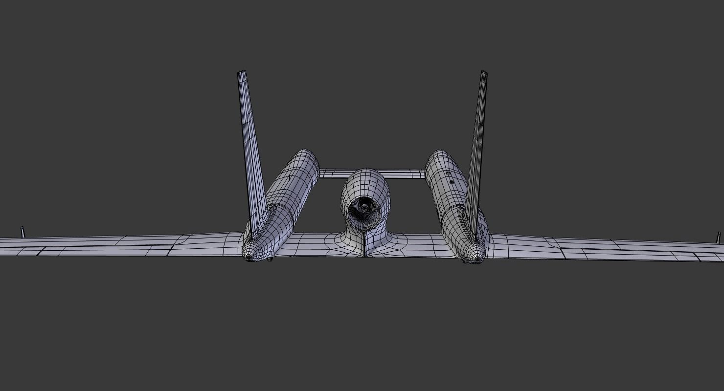  Divine eagle drone 3D model_11