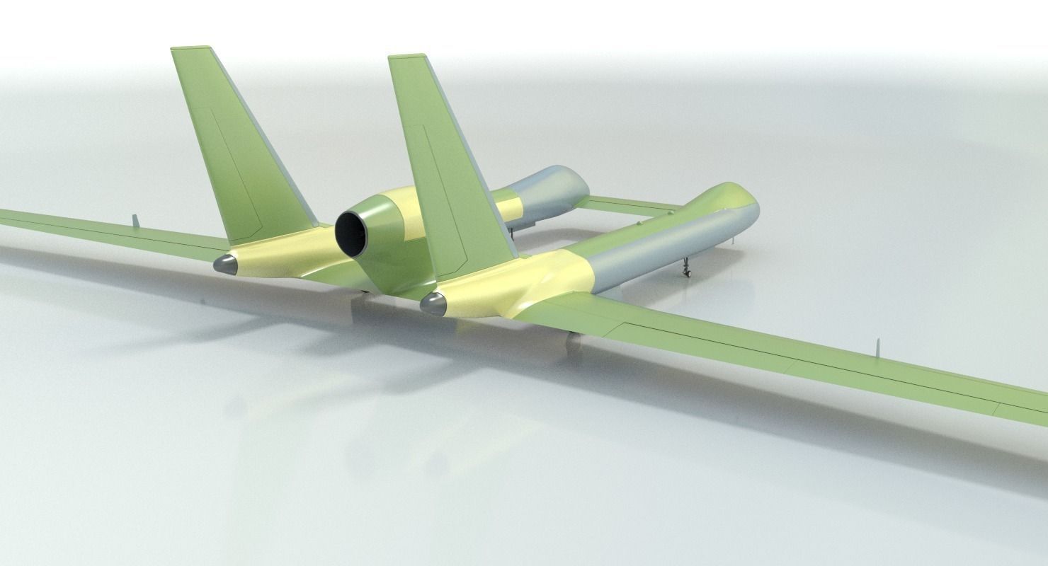  Divine eagle drone 3D model_7