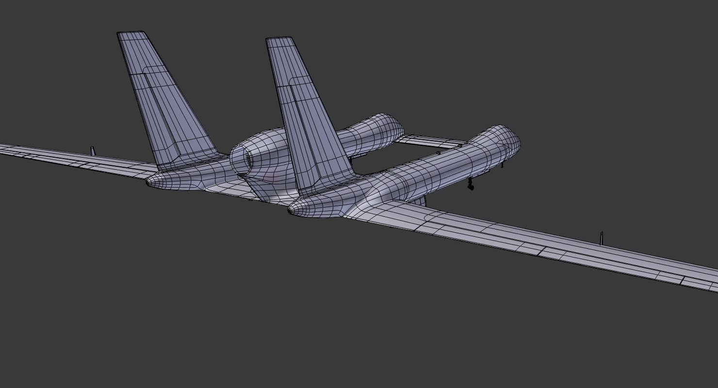  Divine eagle drone 3D model_14