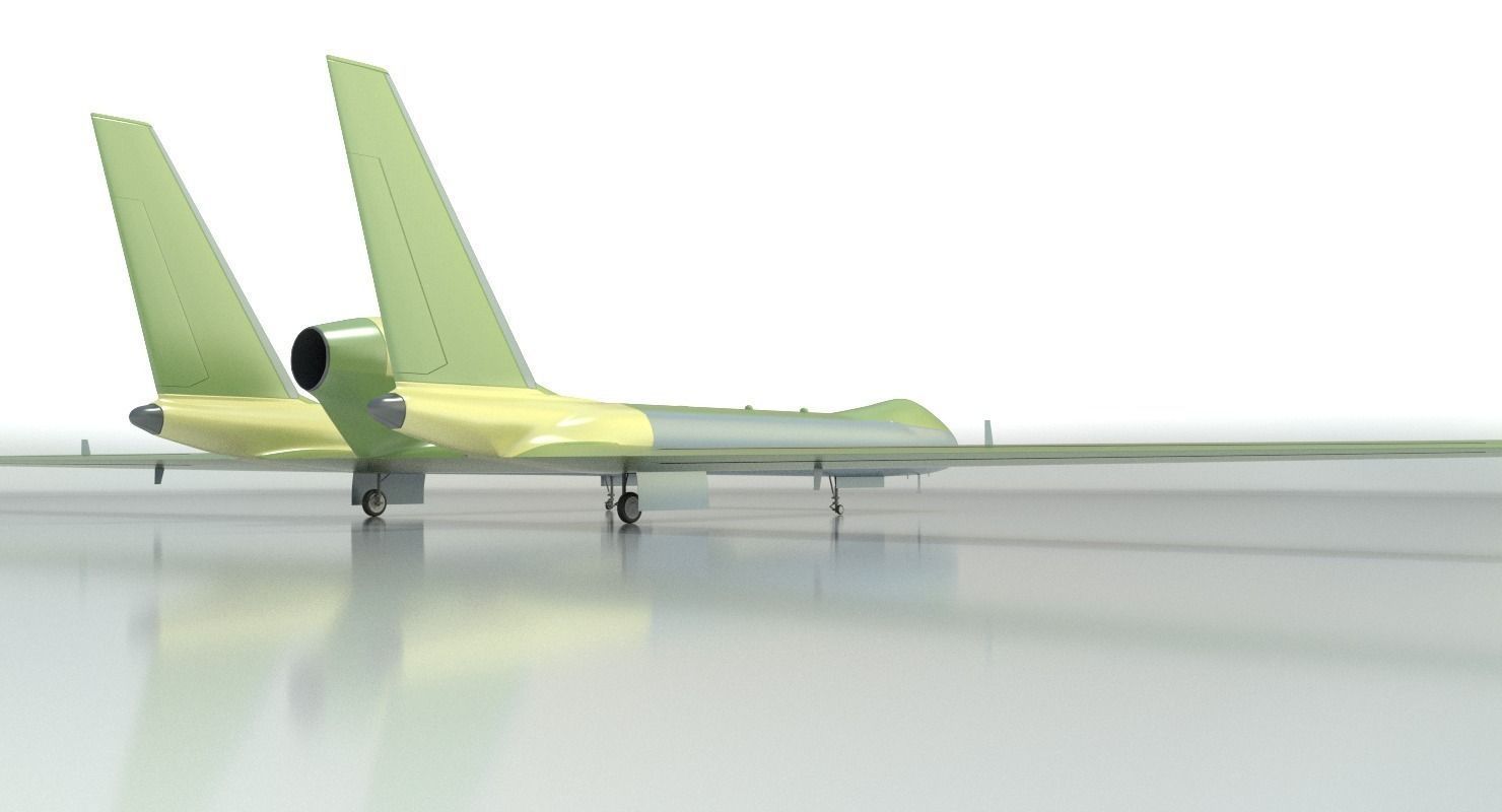  Divine eagle drone 3D model_8