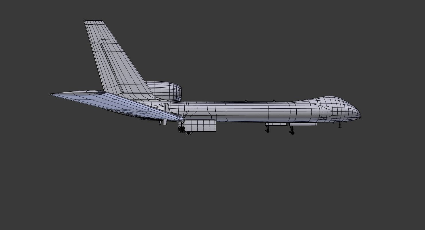  Divine eagle drone 3D model_10