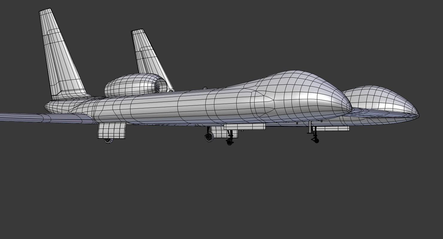  Divine eagle drone 3D model_12