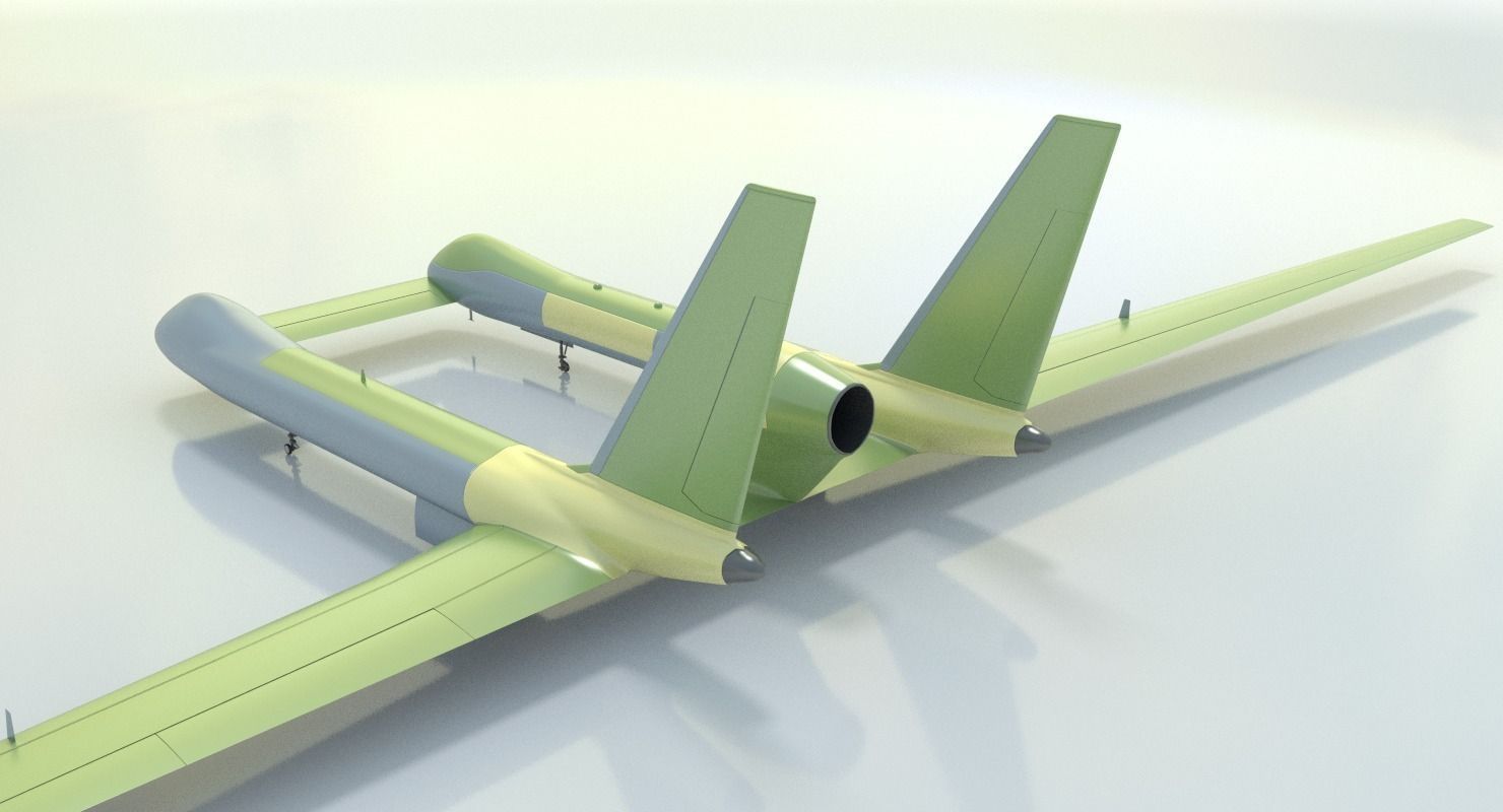  Divine eagle drone 3D model_1