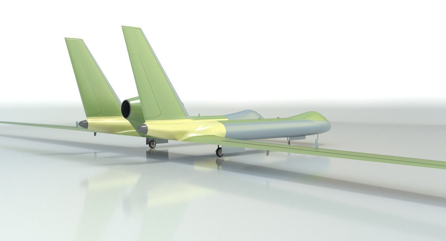  Divine eagle drone 3D model_2