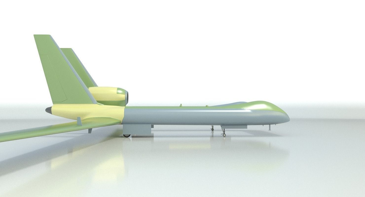  Divine eagle drone 3D model_5