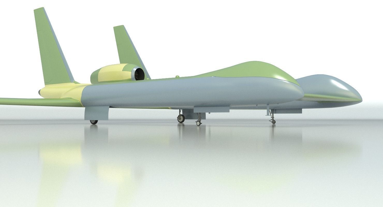  Divine eagle drone 3D model_6