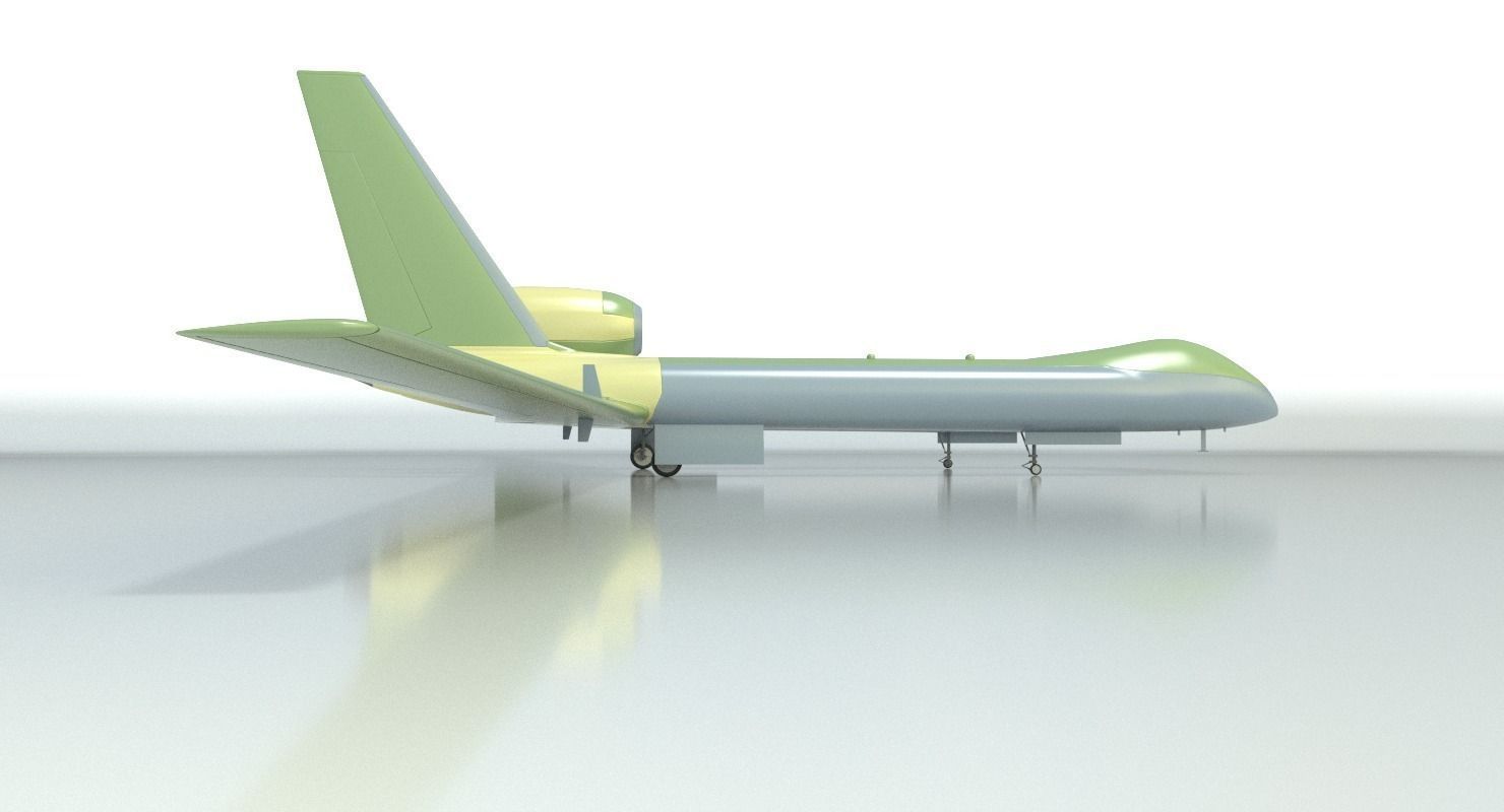  Divine eagle drone 3D model_9