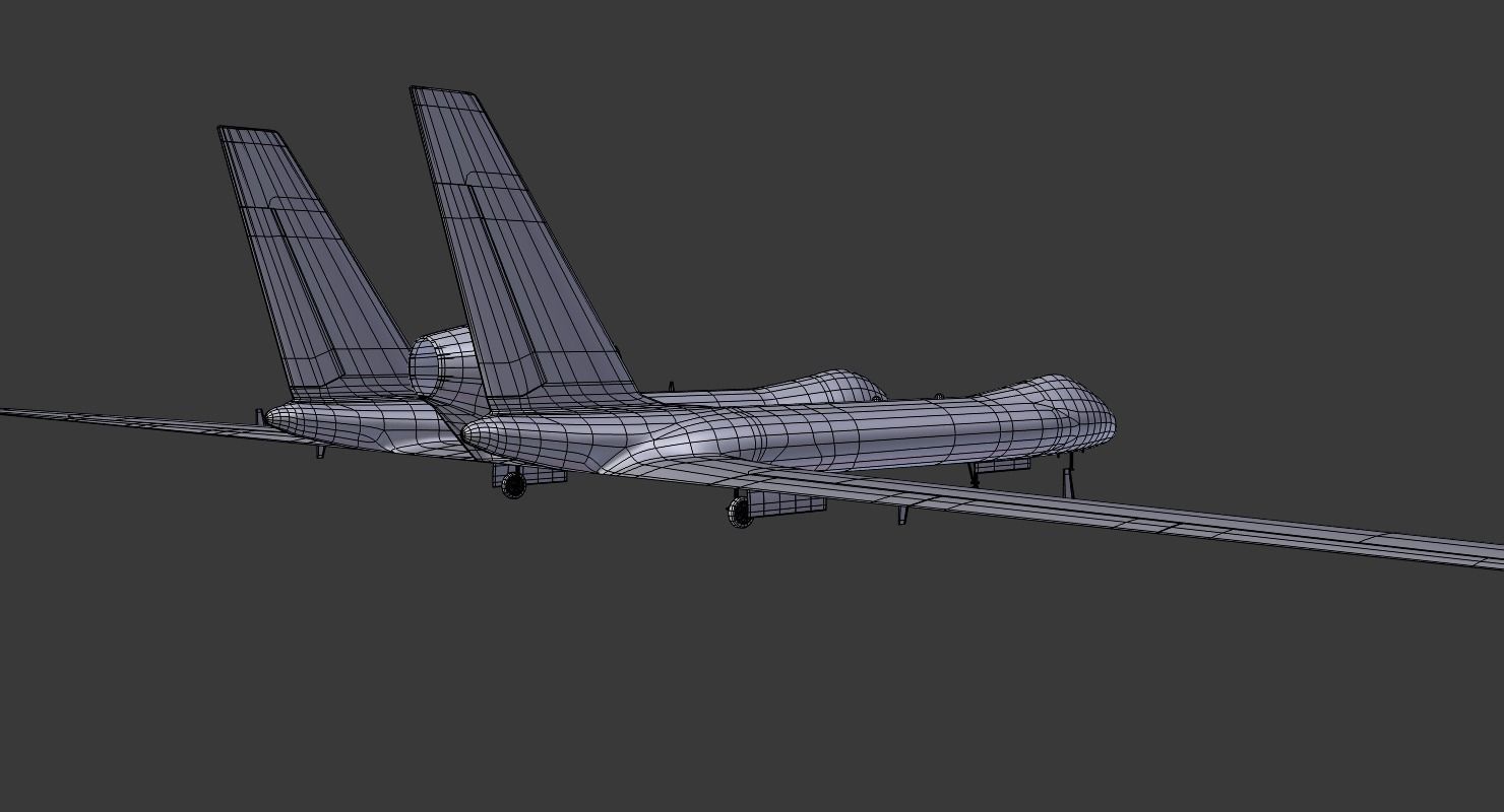  Divine eagle drone 3D model_17