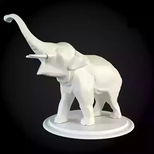 Sculpture statue of elephant