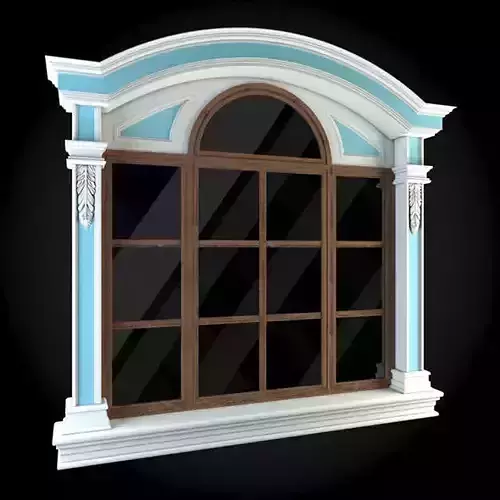 Window with trim