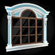 Window with trim 3D model_1