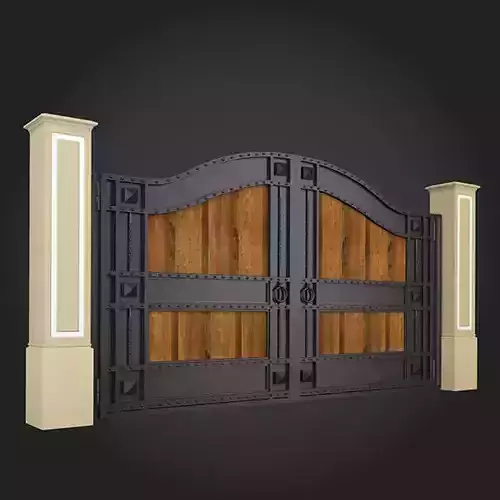 Gates wrought iron gate