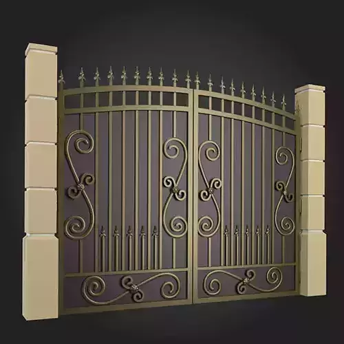 Gates wrought iron gate