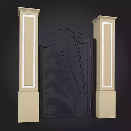 Gates gate and columns