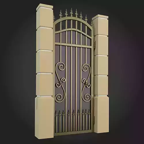 Gates wrought iron gate