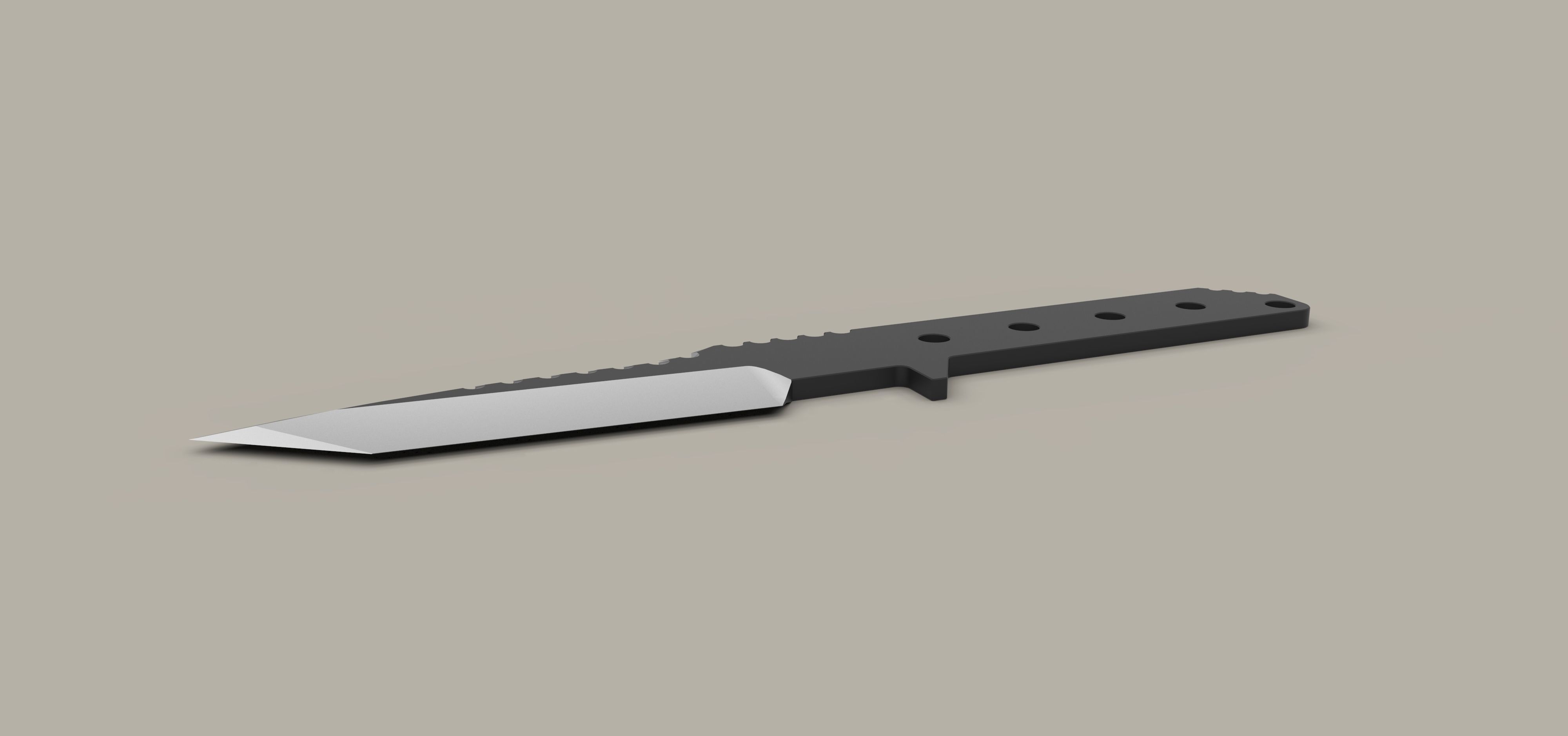 Strider HT tanto 3D model_1