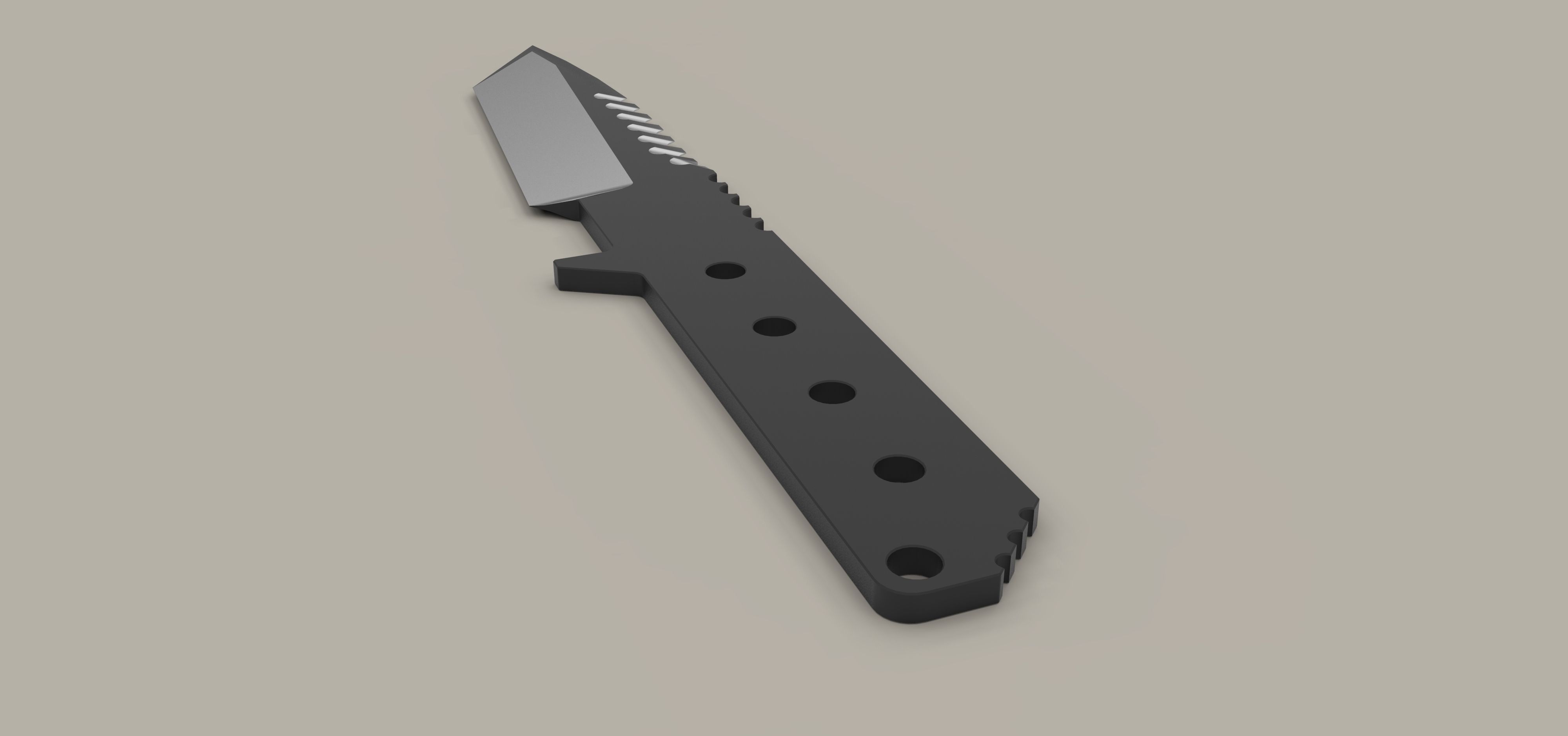 Strider HT tanto 3D model_6