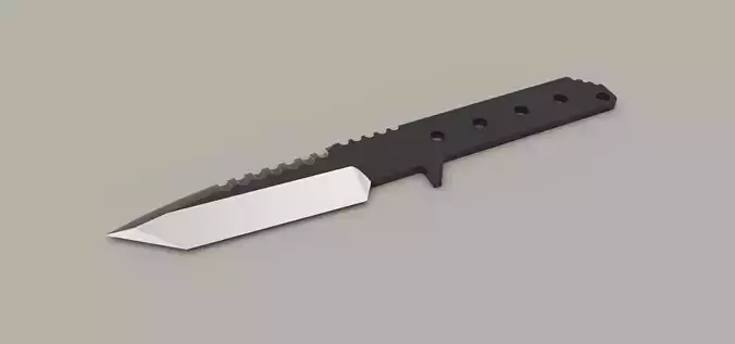 Strider HT tanto 3D model