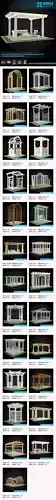 Pergolas Collection list of doors 3D model