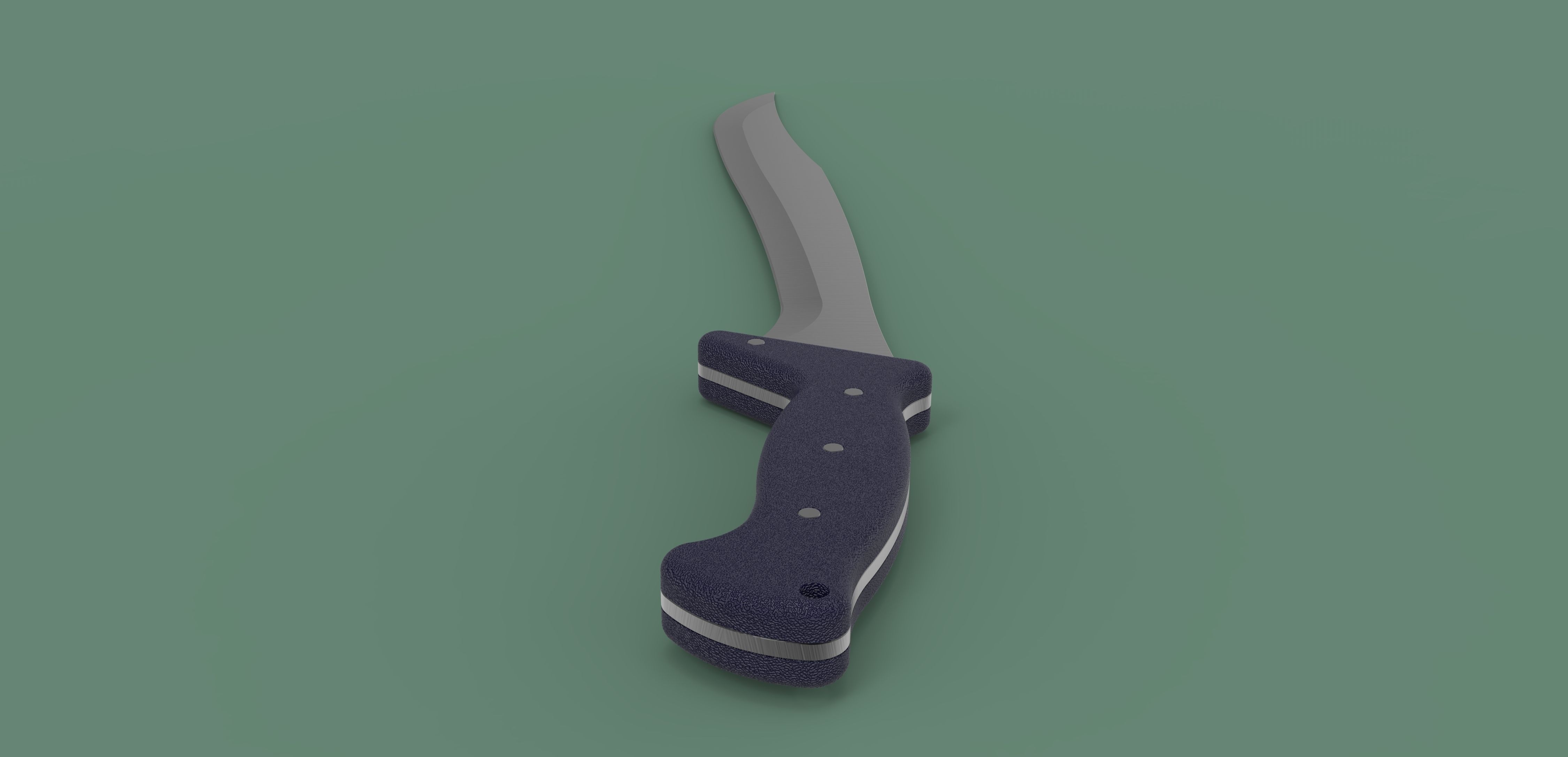 Junglee - Short Sword 3D model_5