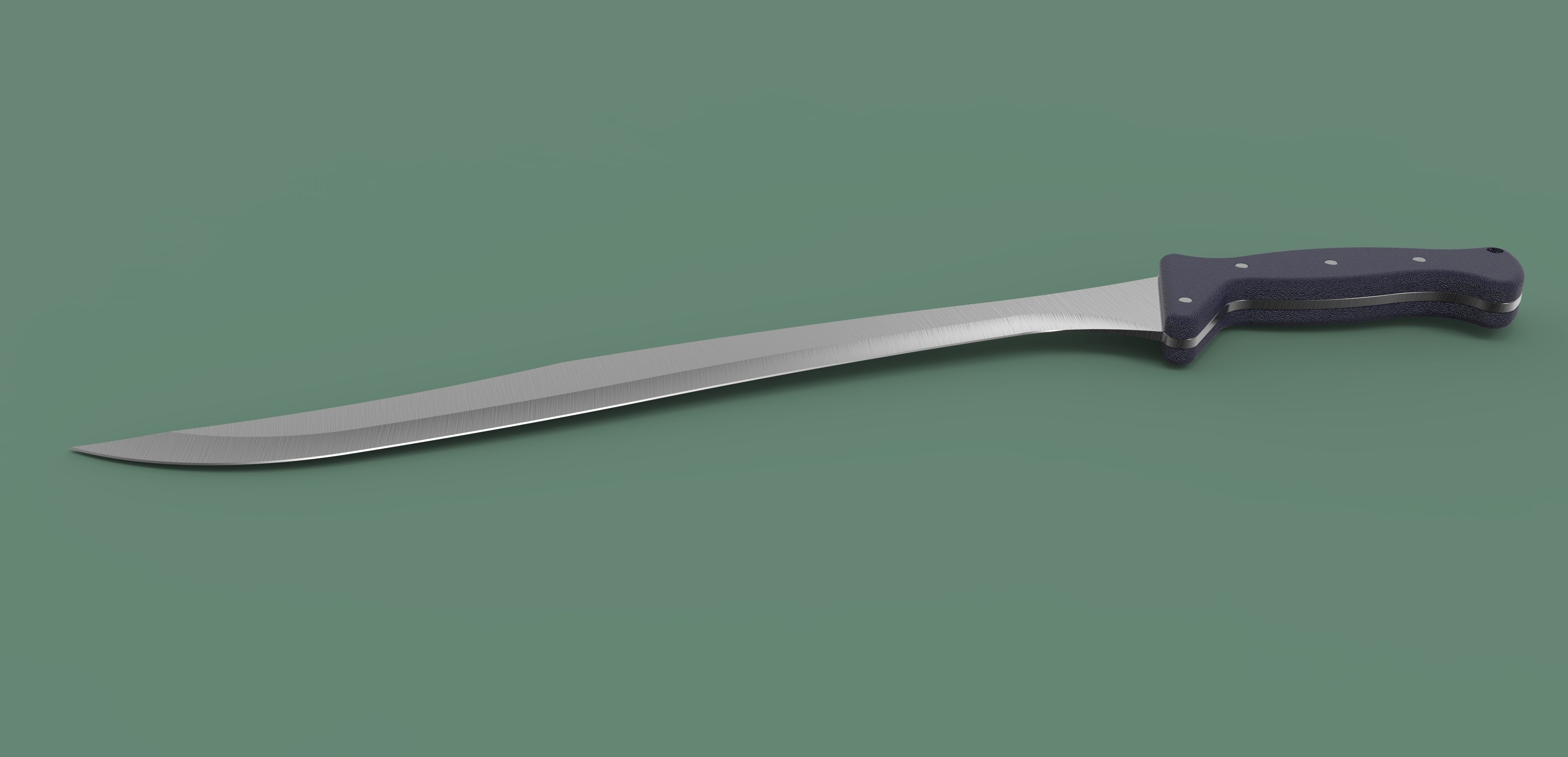 Junglee - Short Sword 3D model_7