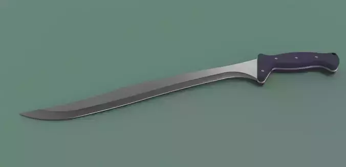 Junglee - Short Sword 3D model