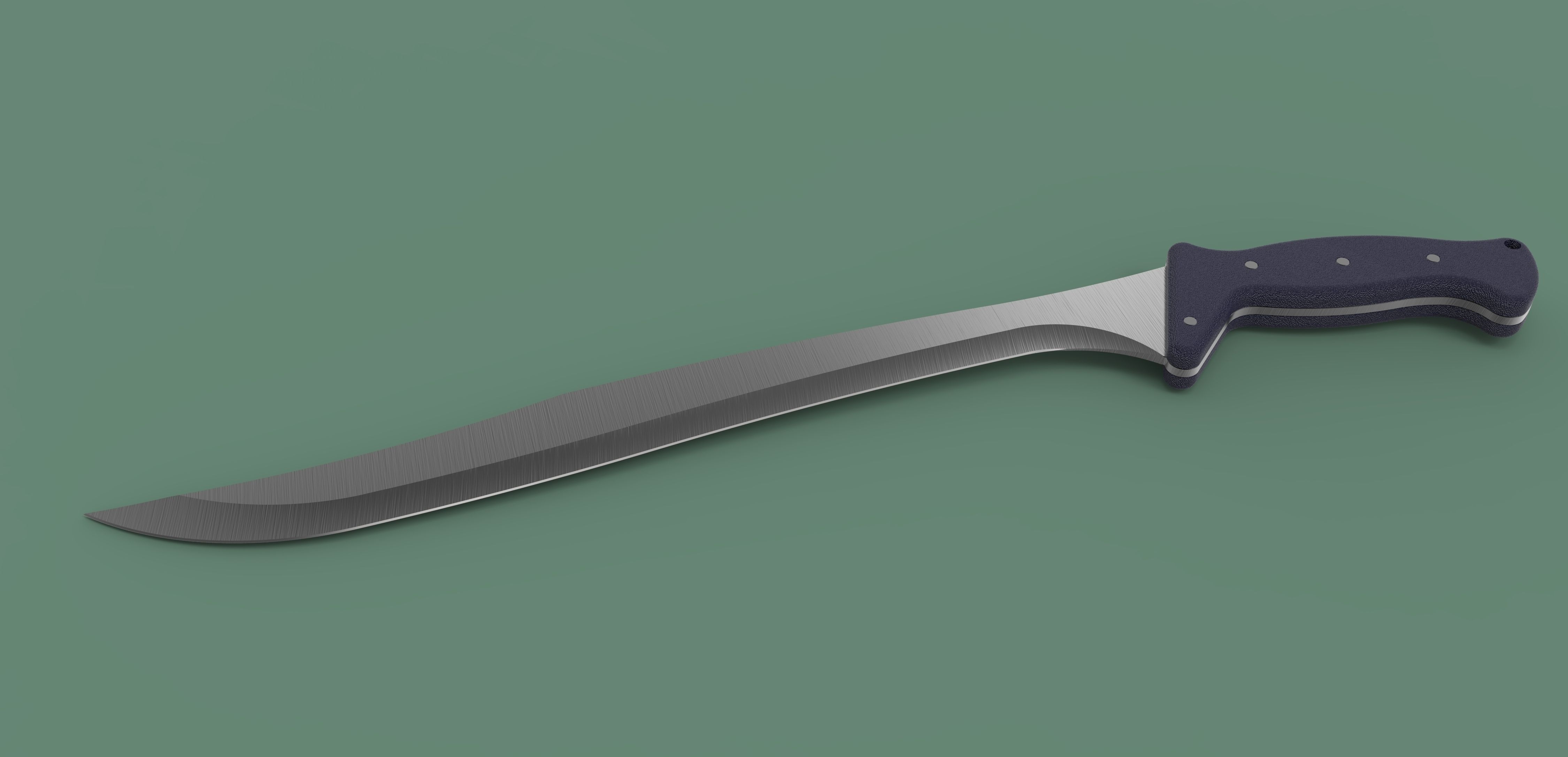 Junglee - Short Sword 3D model_6