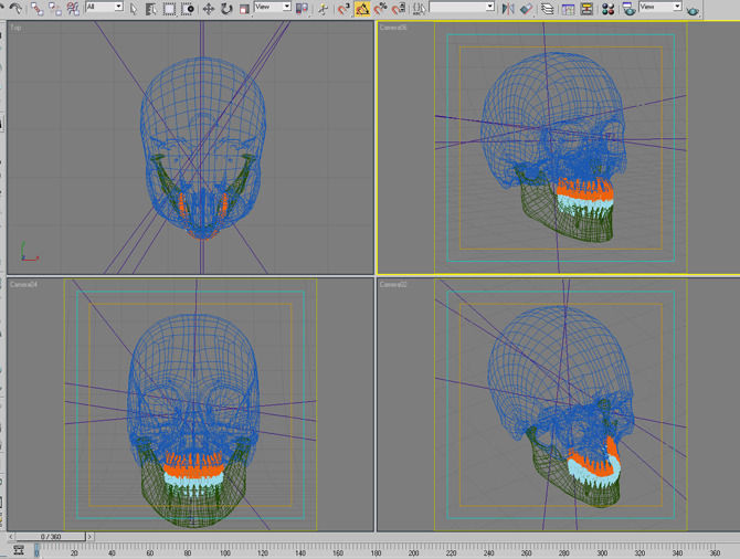 Anatomy skull 01 3D model_13
