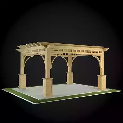 Pergola wooden