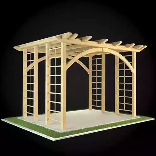Pergola wooden