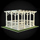 Pergola 3D model_1