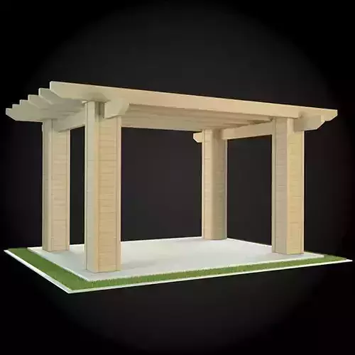 Pergola wooden