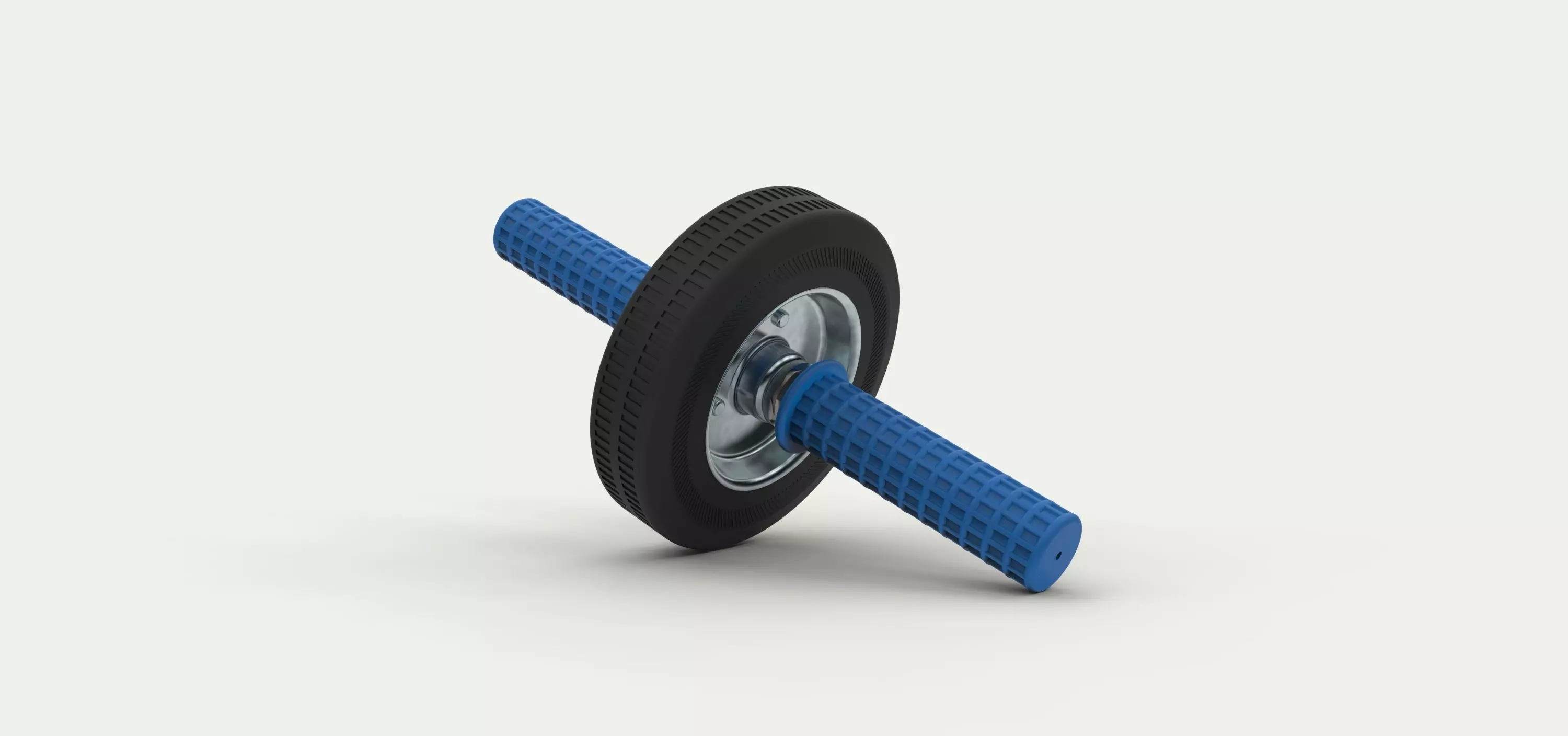 Gymnastic roller 3D model_0