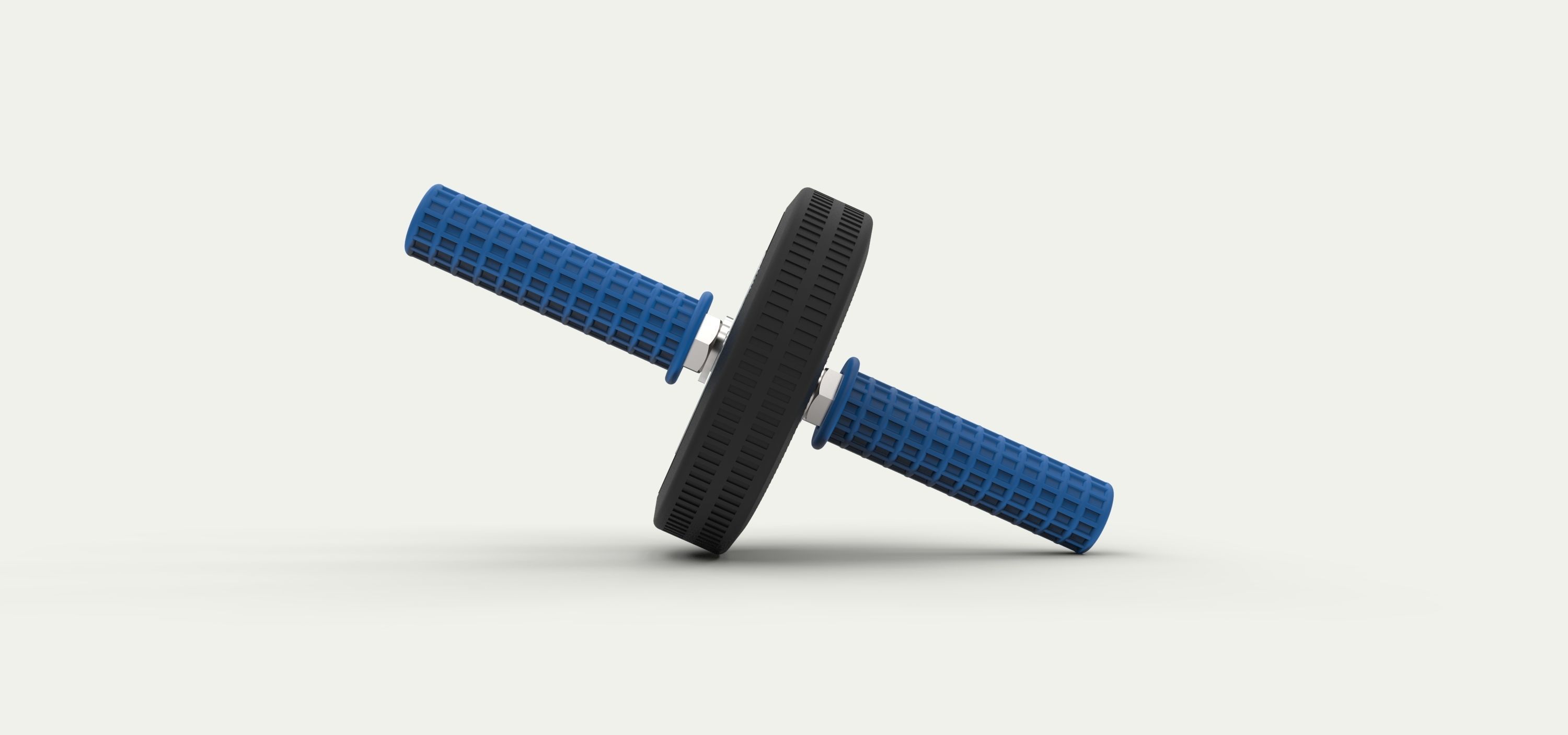 Gymnastic roller 3D model_2