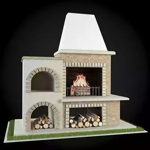 Garden Fireplace