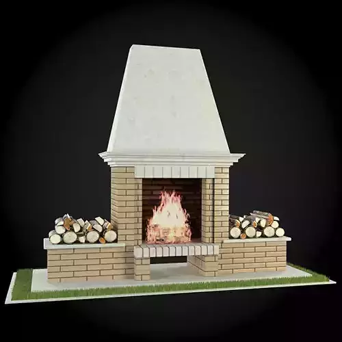 Garden Fireplace